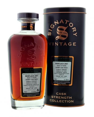Mortlach 15yo 2007/2022 | Signatory Vintage Cask Strength Collection #8