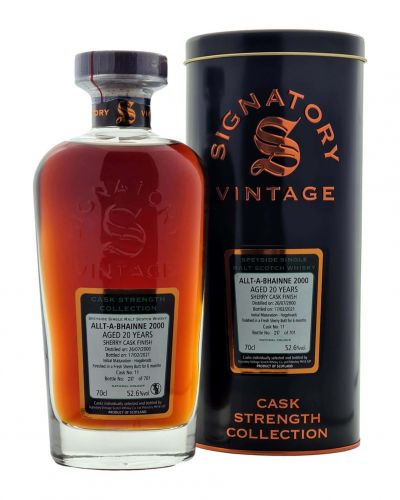 Allt-a-Bhainne 20yo 2000/2021 | Signatory Vintage Cask Strength Collection #11
