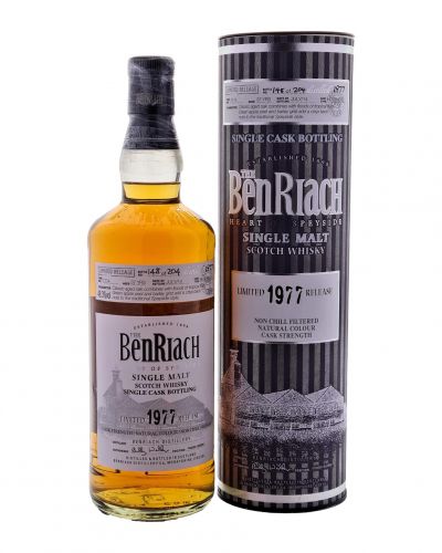 BenRiach 37yo 1977/2014 | Single Cask Bottling Batch 11 #7114
