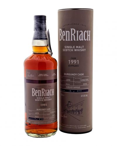 BenRiach 26yo 1991/2018 | Single Cask Bottling Batch 15 #6898
