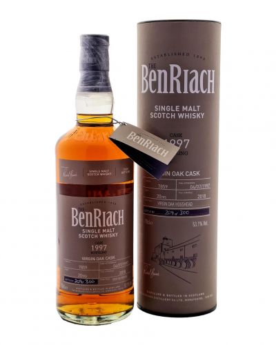 BenRiach 20yo 1997/2018 | Single Cask Bottling Batch 15 #7859