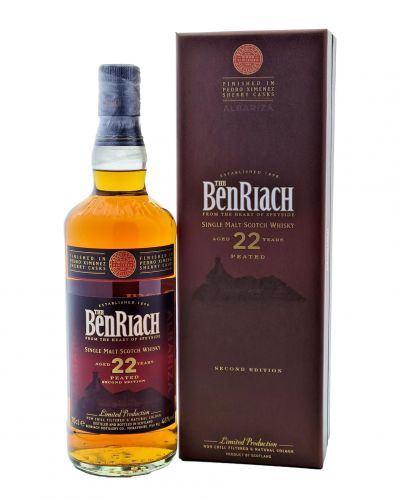 BenRiach 22yo 2nd Edition 2017 | Albariza PX peated