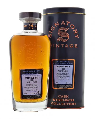Bruichladdich 26yo 1990/2017 | Signatory Vintage Cask Strength Collection #172