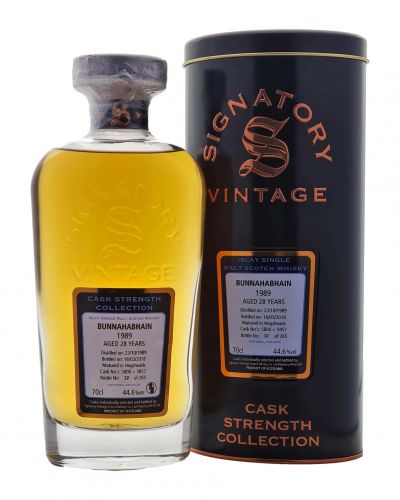 Bunnahabhain 28yo 1989/2018 | Signatory Vintage Cask Strength Collection #5800+5857