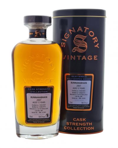 Bunnahabhain 12yo 2007/2019 | Signatory Vintage Cask Strength Collection #586