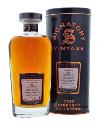 Clynelish 24yo 1995/2020 | Signatory Vintage Cask Strength Collection #11234