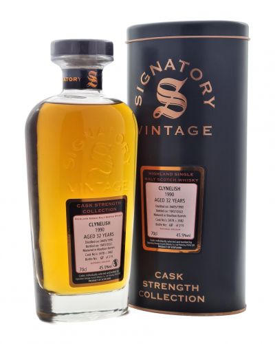 Clynelish 32yo 1990/2022 | Signatory Vintage Cask Strength Collection #3478+3482