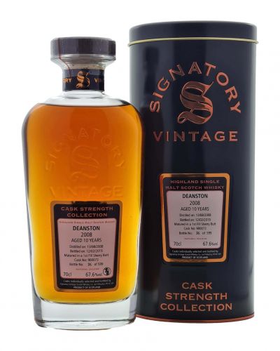 Deanston 10yo 2008/2019 | Signatory Vintage Cask Strength Collection #900073