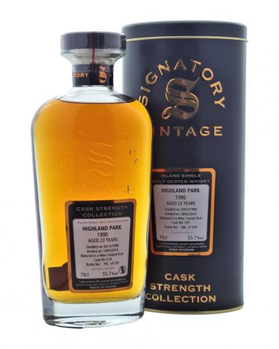 Highland Park 23yo 1990/2014 | Signatory Vintage Cask Strength Collection #570