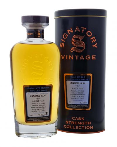 Unnamed Islay Malt 28yo 1992/2021 | Signatory Vintage Cask Strength Collection #6775