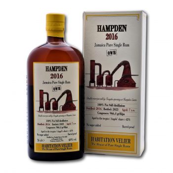 Hampden 7yo 2016/2023 | Habitation Velier OWH Rum | by Velier