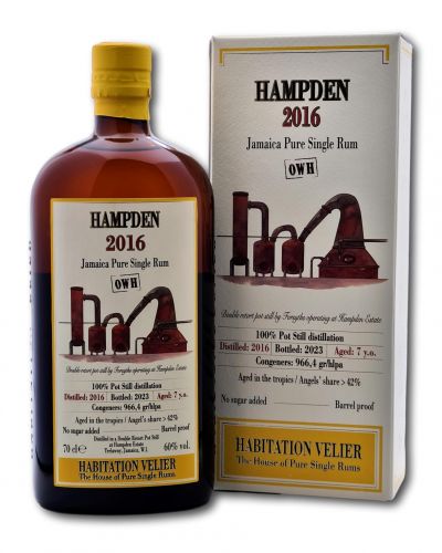 Hampden 7yo 2016/2023 | Habitation Velier OWH Rum | by Velier