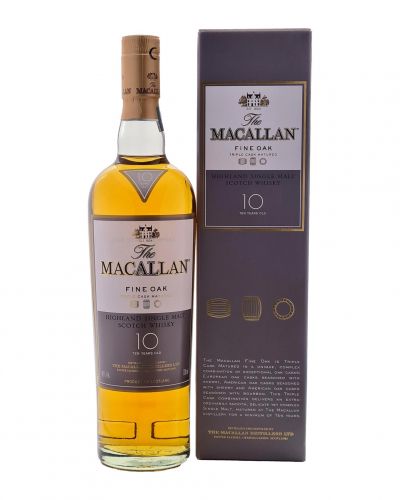 Macallan 10yo Fine Oak Triple Cask Matured