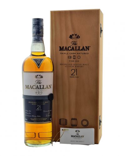 Macallan 21yo Fine Oak Triple Cask Matured