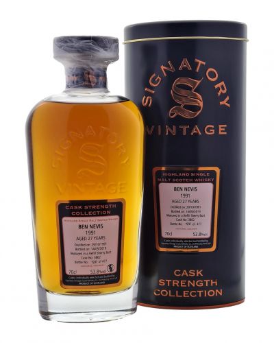 Ben Nevis 27yo 1991/2019 | Signatory Vintage Cask Strength Collection #3862