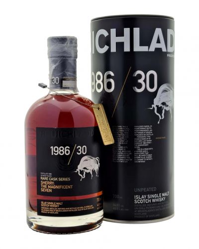 Bruichladdich 30yo 1986/2017 | Rare Cask Series: The Magnificent Seven
