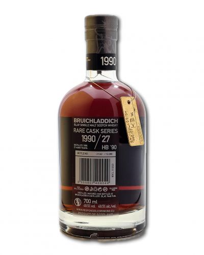 Bruichladdich 27yo 1990/2017 | Rare Cask Series: HB ’90