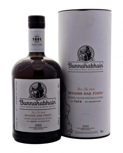 Bunnahabhain 15yo 2002/2018 | Fèis Ìle 2018 – Spanish Oak Finish