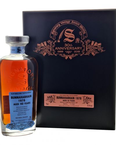 Bunnahabhain 40yo 1978/2018 | Signatory Vintage 30th Anniversary #2587