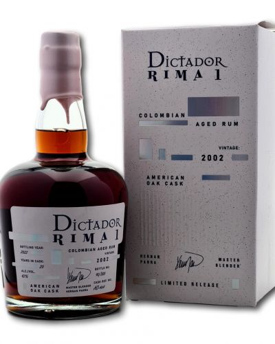 Dictador 20yo 2002/2022 | Rima #1 American Oak | AO-464