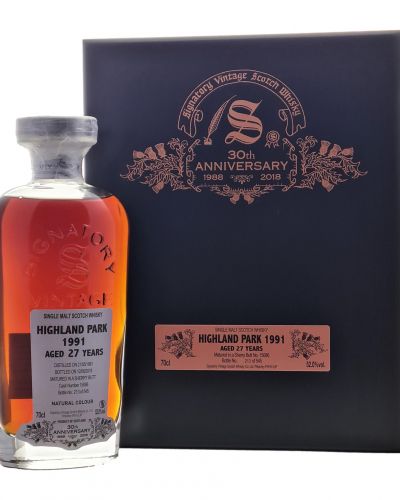 Highland Park 27yo 1991/2018 | Signatory Vintage 30th Anniversary #15086