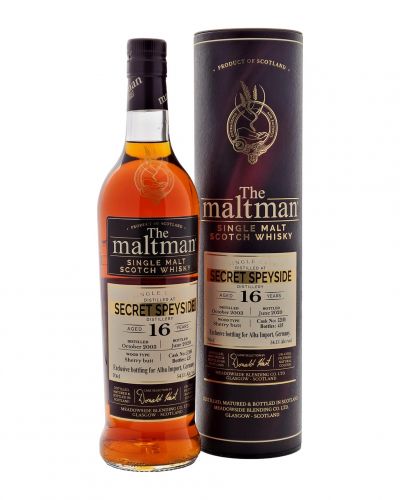 Secret Speyside 16yo 2003/2020 | Meadowside Blending – The Maltman #32100