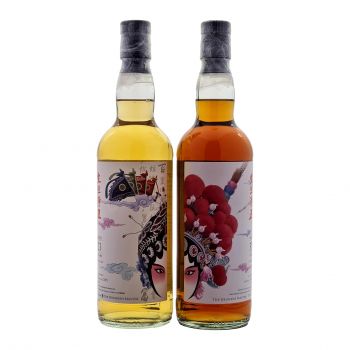 Blended Scotch + Speyside Malt | 35yo 1980/2015 23yo 1992/2015 | The Whisky Agency | joint bottling ART Taiwan & The Drunken Master Bar