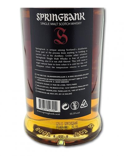 Springbank 12yo Cask Strength | 2025 Batch #27