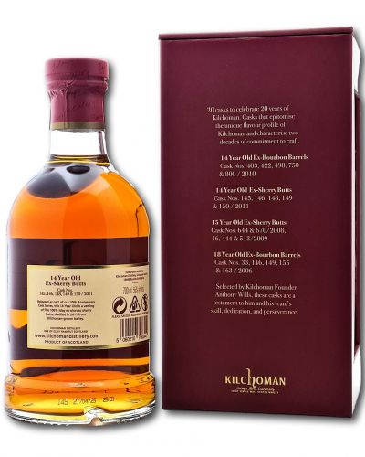 Kilchoman 14yo 2011/2025 | 20th Anniversary Cask Series 100% Islay Casks