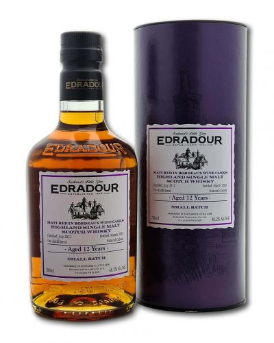 Edradour 12yo 2012/2025 | Small Batch Bordeaux Wine Cask Matured