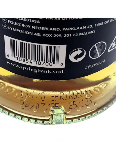 Springbank 10yo | 2025 Release | bottle code 25/136