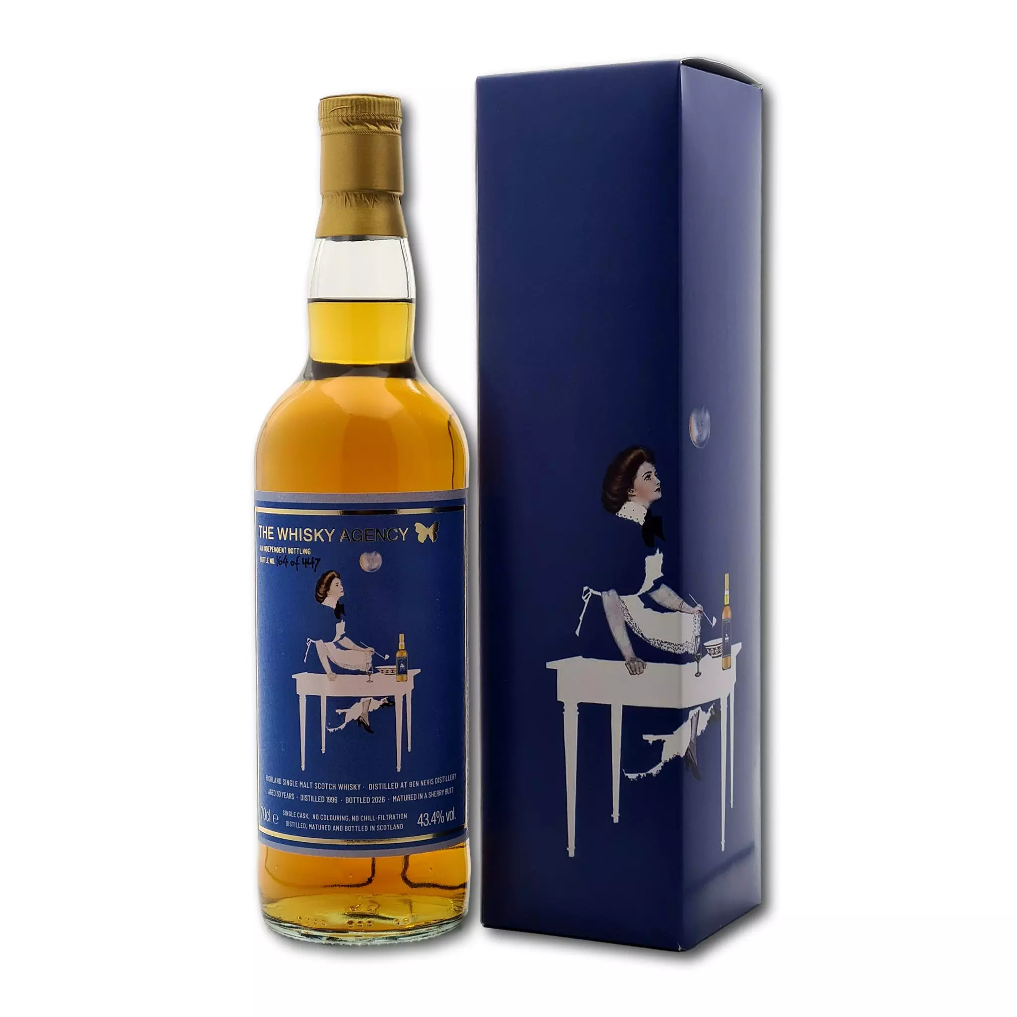 Ben Nevis 30yo 1996/2026 Sherry Butt | The Whisky Agency – Wave farewell to 2025 | 43,3%