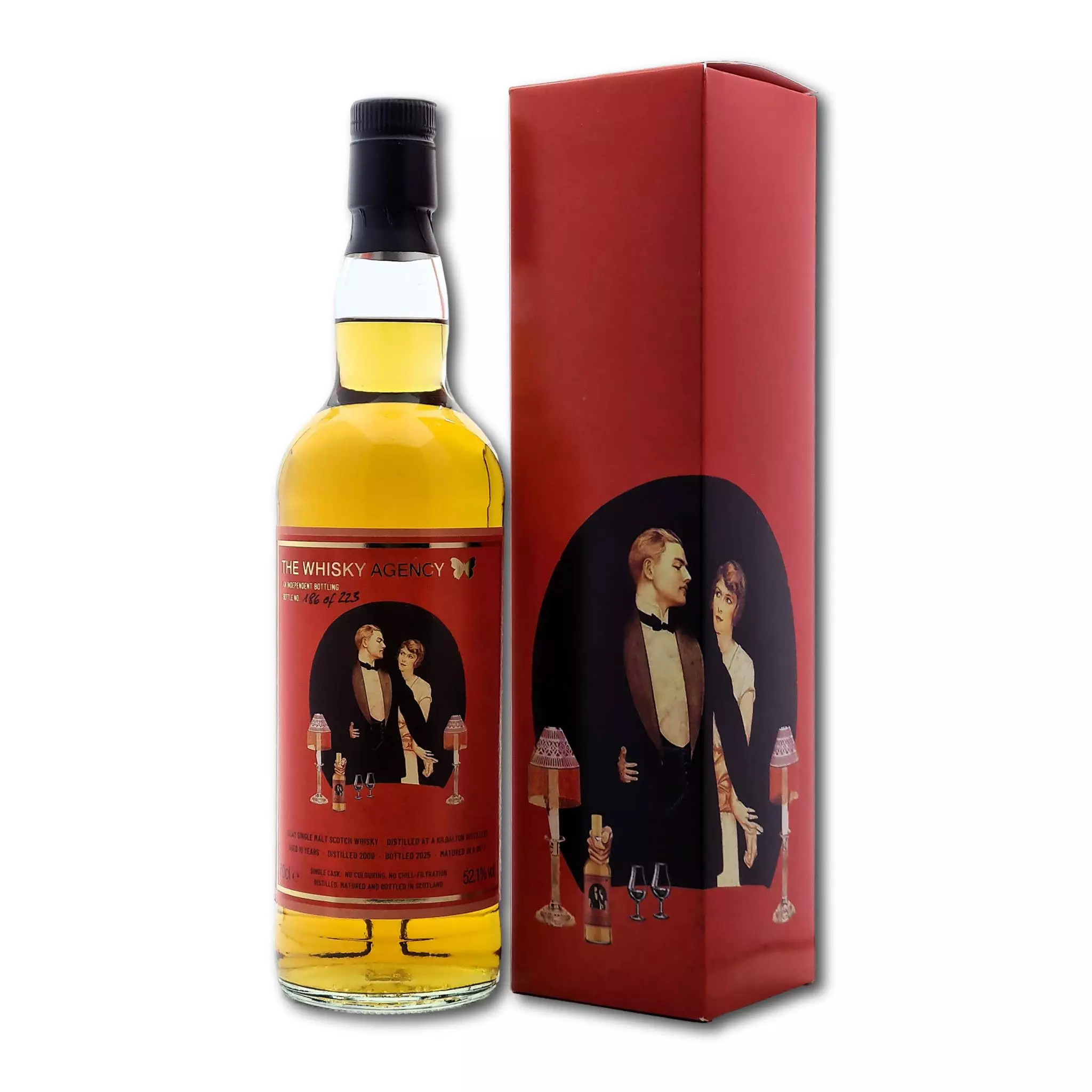 Kildalton 16yo 2008/2025 | The Whisky Agency – Wave Farewell To 2025 | 52,1%