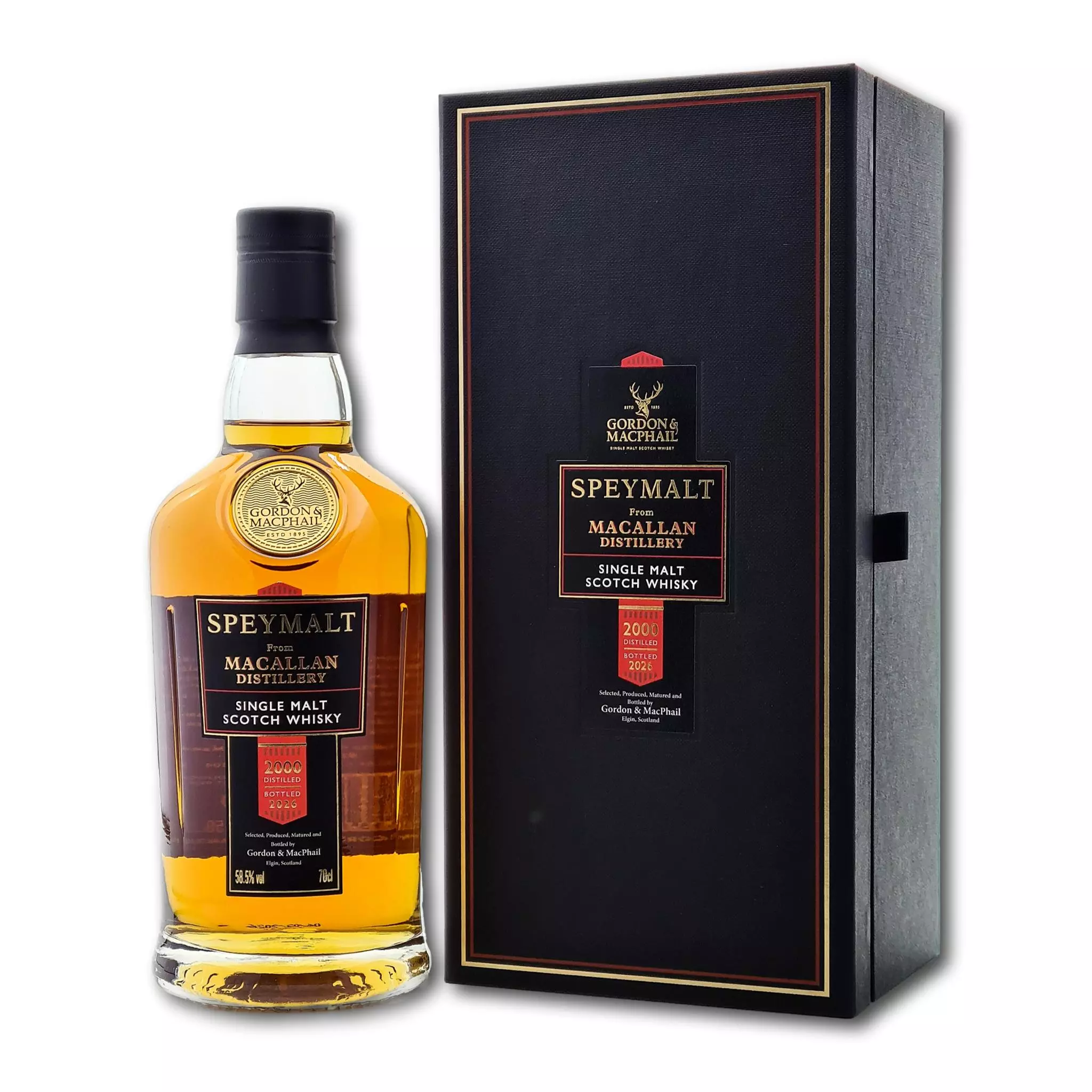 Macallan 25yo 2000/2026 1st Fill Sherry Butt #3235 | Gordon & MacPhail | 58,5%